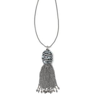 NWT Brighton Trust Your Journey Tassel convertible necklace